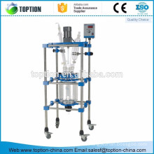 High Qualified Double Small Volume Jacketed Lab Glass Reactor